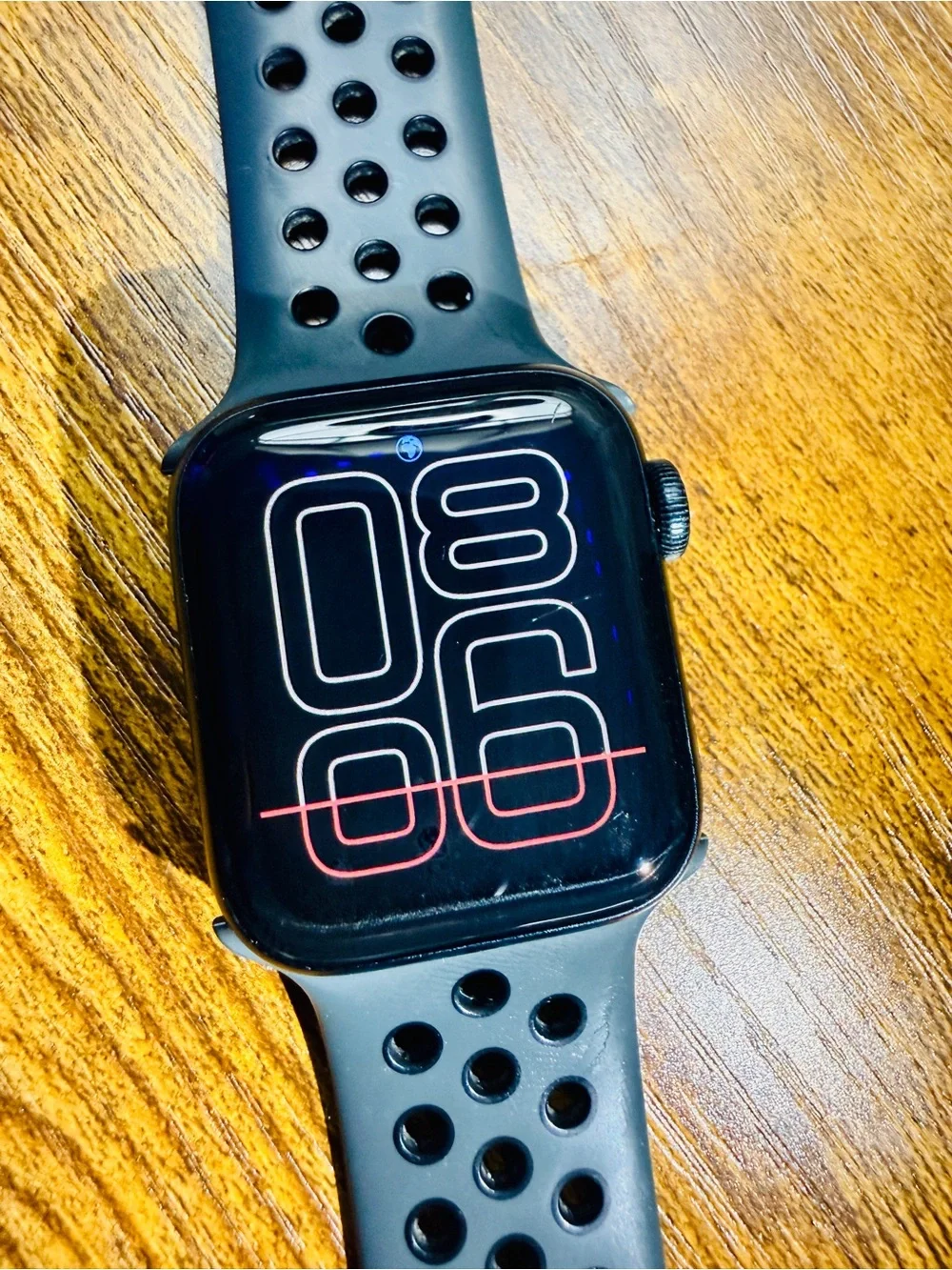 Apple Watch SE (2nd Gen) Black Sport Band with Magnetic Charger